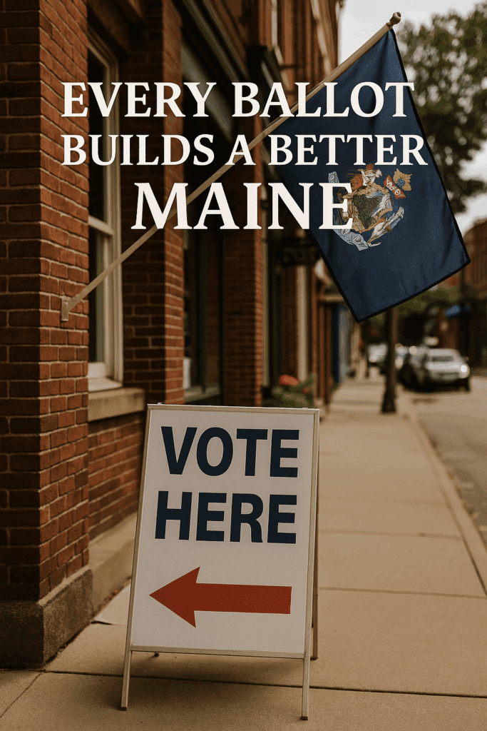Every ballot cast in the primaries, builds a better menu for the general election in November.